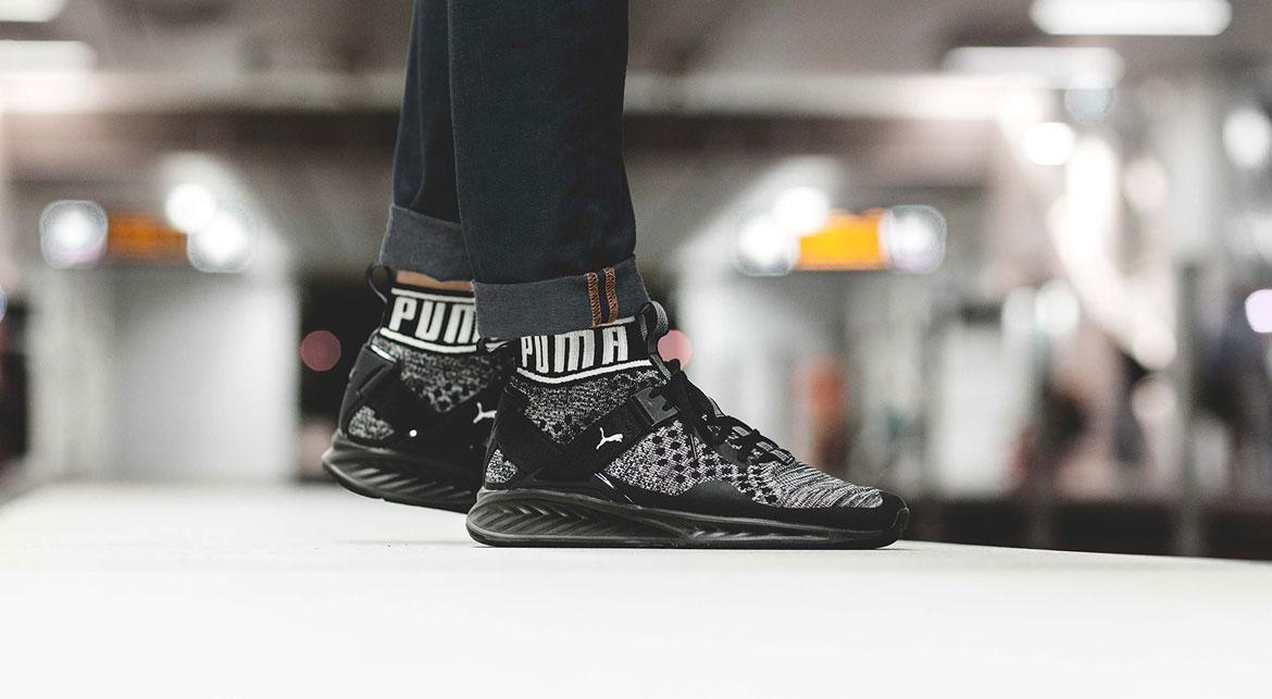 Puma ignite evoknit 3 cheap black kids